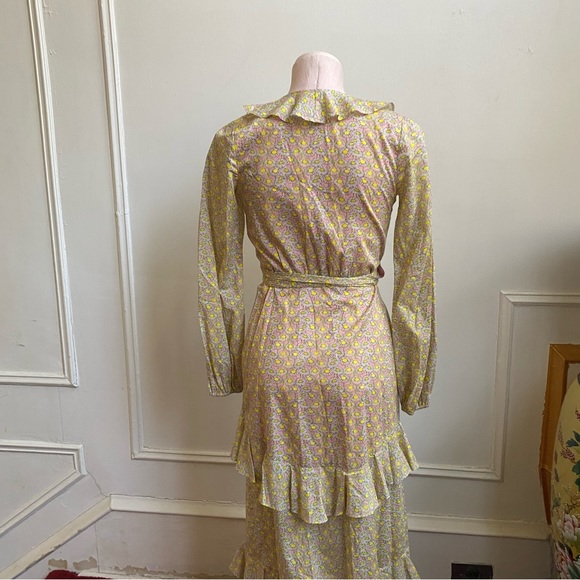 Cynthia Rowley Courtney Maxi Wrapped Dress - Picture 9 of 14